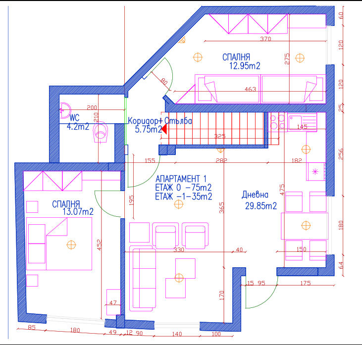 Продава 3-стаен град София , Редута , 110 кв.м | 54638059 — Imoti.com Продава 3-стаен град София , Редута , 110 кв.м | 54638059