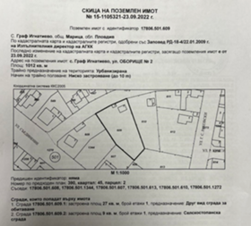 Продава Парцел, с. Граф Игнатиево