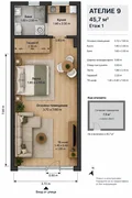 Продава  1-стаен област Бургас , гр. Приморско , 46 кв.м | 39888840 - изображение [2]